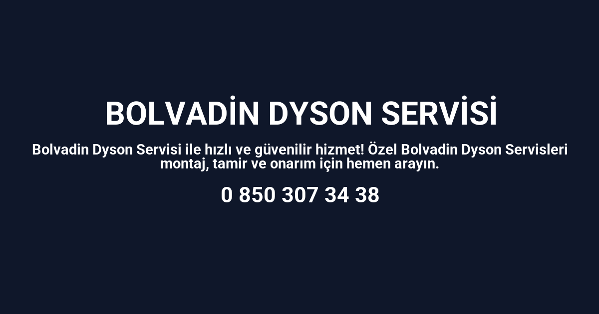 Bolvadin Dyson Servisi
